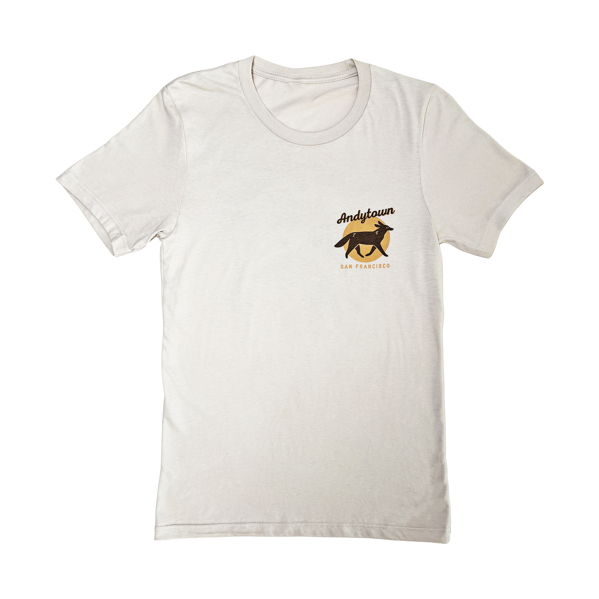 Fogtown Coyote Tee in Dust
